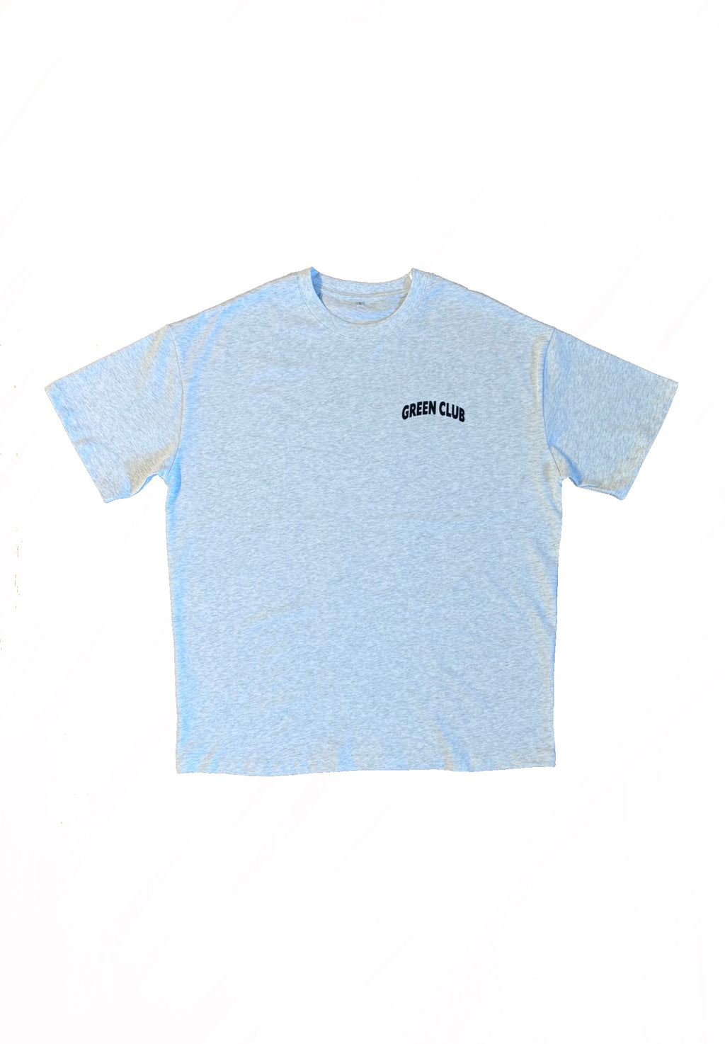 Heavyweight 'Green Club' Tee (Heather Grey)